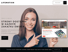 Tablet Screenshot of lifemotion.pl